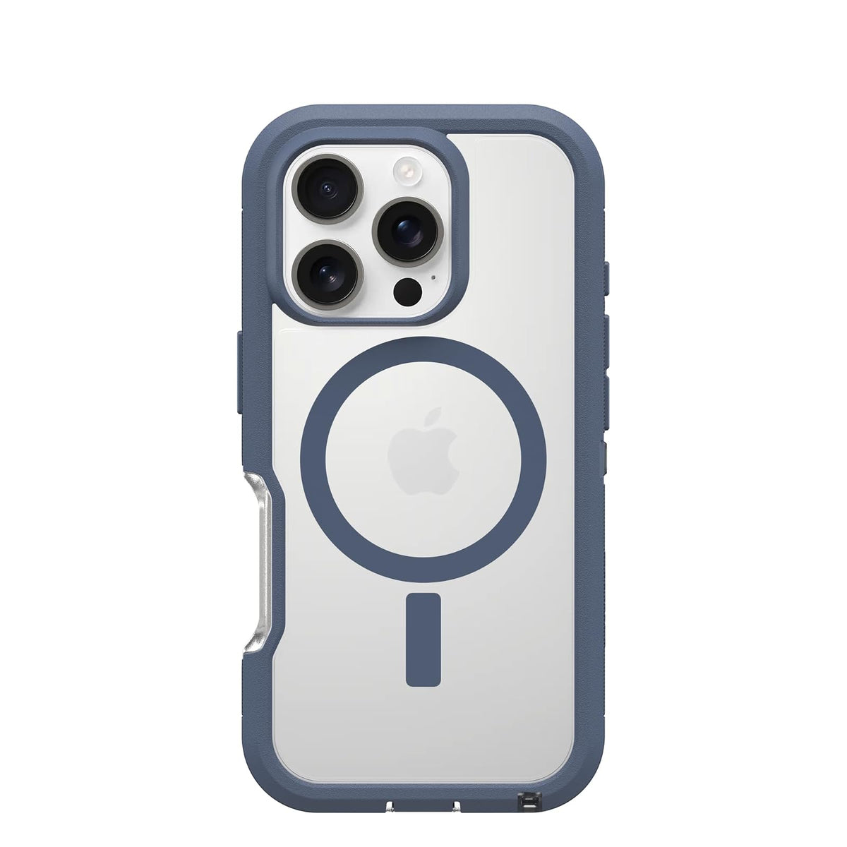 OtterBox - Funda Transparente para iPhone 16 Pro Defender Series XT, Color Azul