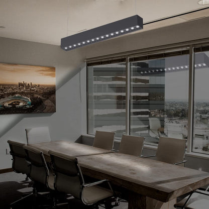 Tecnolite Lámpara Lineal LED 2 en 1, 1.20 m. de Longitud 40 W, Luz Blanca Neutra, Atenuable, LED integrado