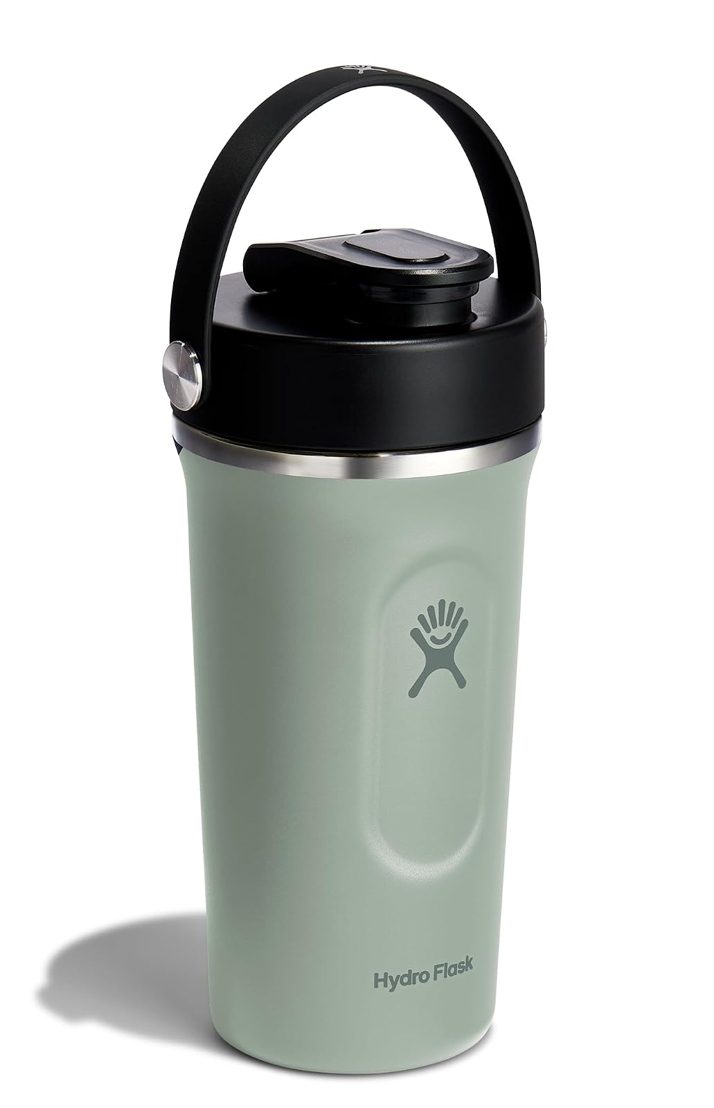 Hydro Flask - Botella de acero inoxidable aislada para gimnasio preentrenamiento y proteínas, 24 onzas, color verde agave