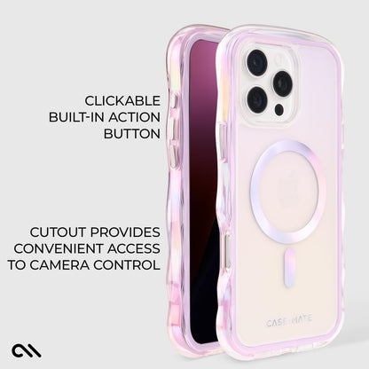 Case-Mate - Funda de jabón para iPhone 16 Pro MAX [Compatible con MagSafe] - Elegante Funda para teléfono con protección contra caídas de 12 pies, Cubierta magnética Premium para iPhone 16 Pro MAX