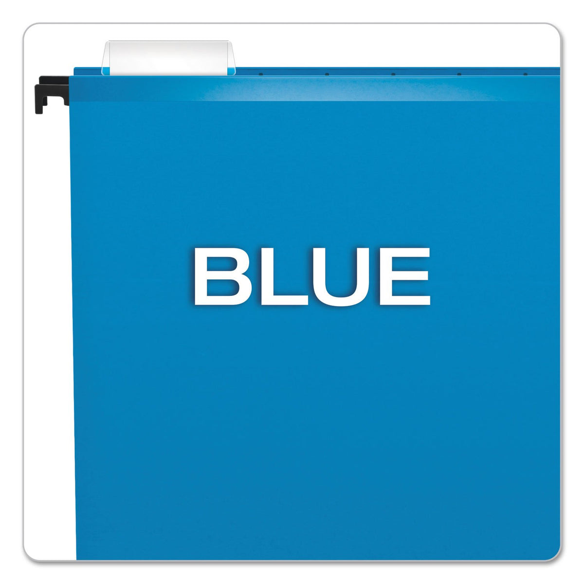 Pendaflex Surehook Carpetas de archivo para colgar, reforzadas, Azul, Carta