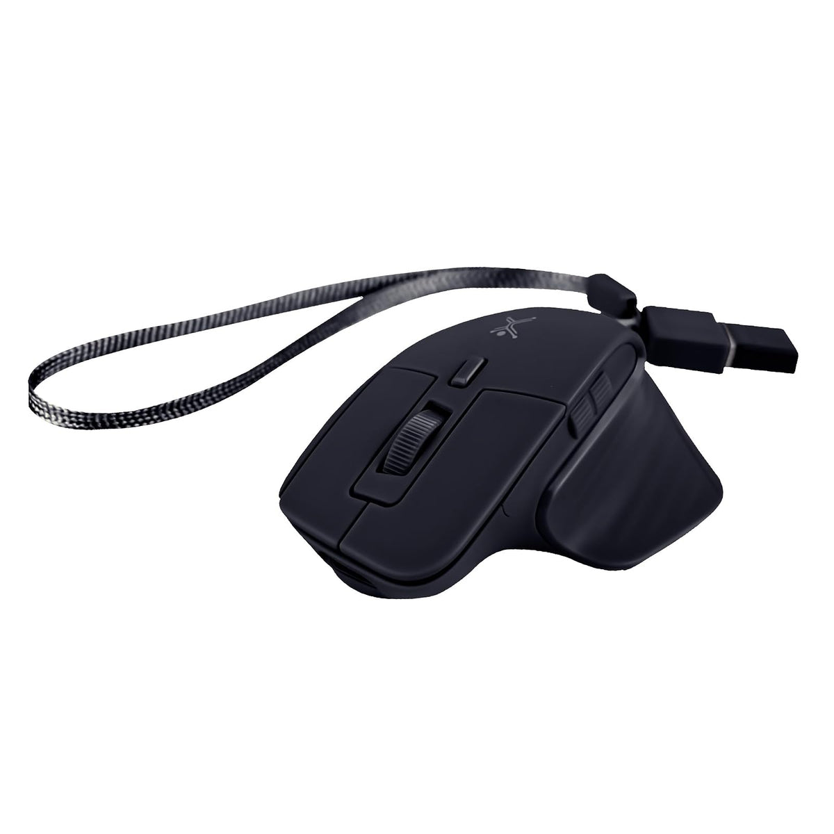 PERFECTCHOICE Mini Ratón Recargable Conexión Dual 2.4 GHz y Bluetooth Pixie (Azul)