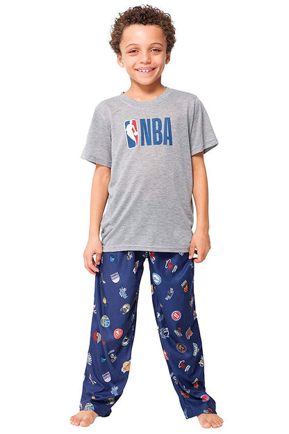 Ultra Game Youth NBA - Conjunto Oficial de 2 Piezas de Pijama y Playera