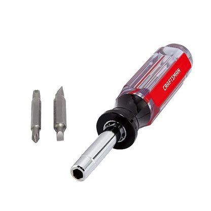 CRAFTSMAN - Juego de destornilladores múltiples, 6 en 1, mango de acetato (CMHT66052)