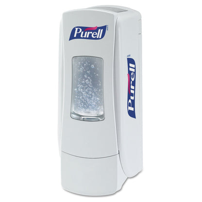PURELL ADX-7 Dispensador de desinfectante de manos estilo empuje, blanco, para repuestos de desinfectante de manos PURELL ADX-7 de 700 ml (paquete de 1) - 8720-06 - 700 ml - White