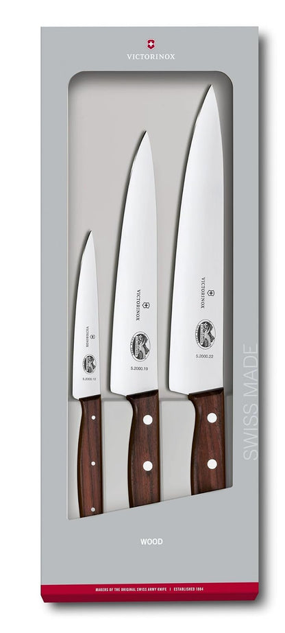 Victorinox Juego para Trinchar, Rosewood, 3 piezas
