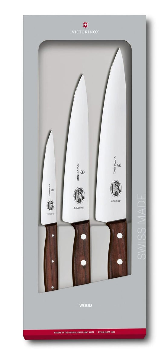 Victorinox Juego para Trinchar, Rosewood, 3 piezas
