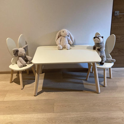 DUDUK Silla Infantil Conejo (Azul)