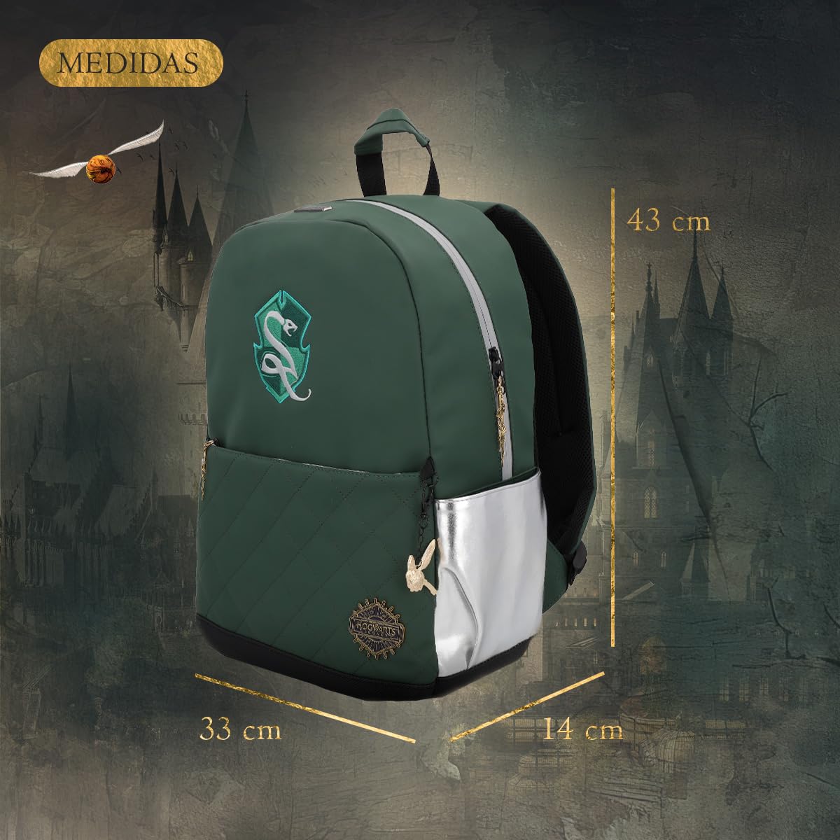 Harry Potter Mochila slytherin