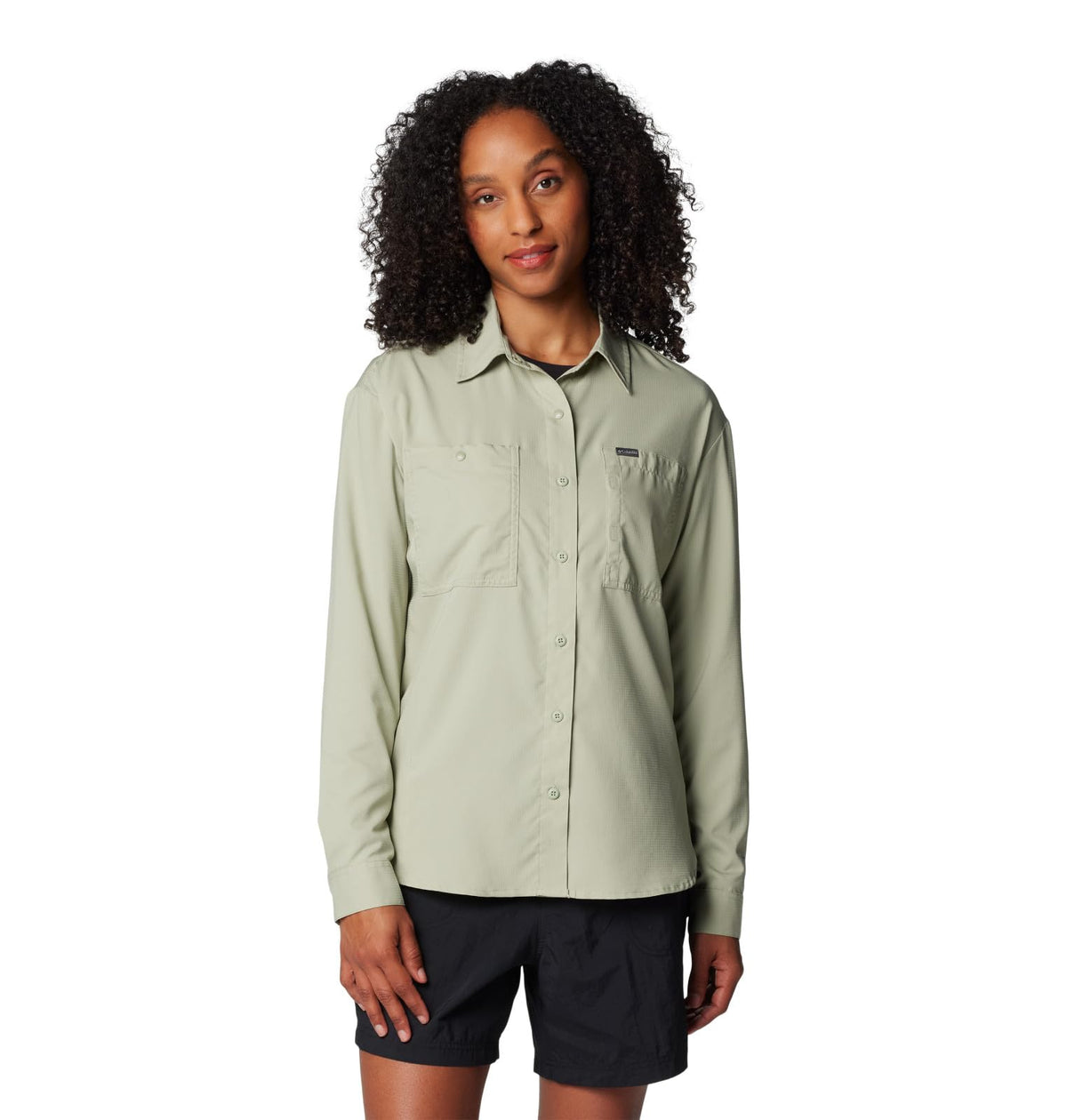 Columbia Silver Ridge Camisa Utility de Manga Larga Camisa de Senderismo para Mujer