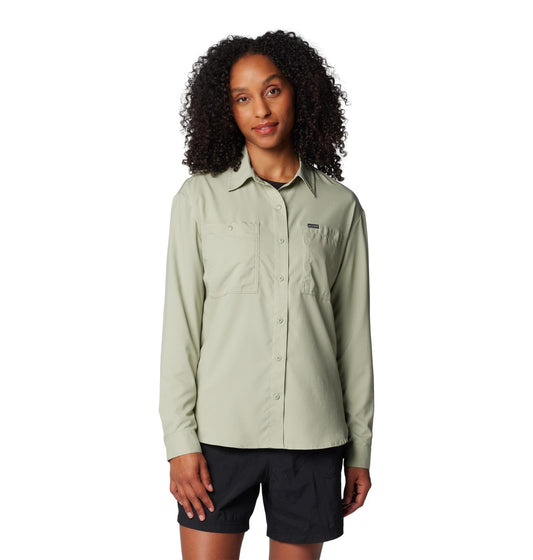 Columbia Silver Ridge Camisa Utility de Manga Larga Camisa de Senderismo para Mujer