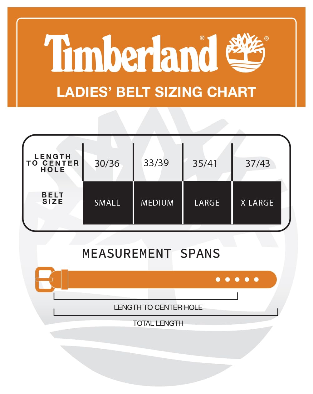 Timberland Cinturón de piel informal. Cinturón para Mujer