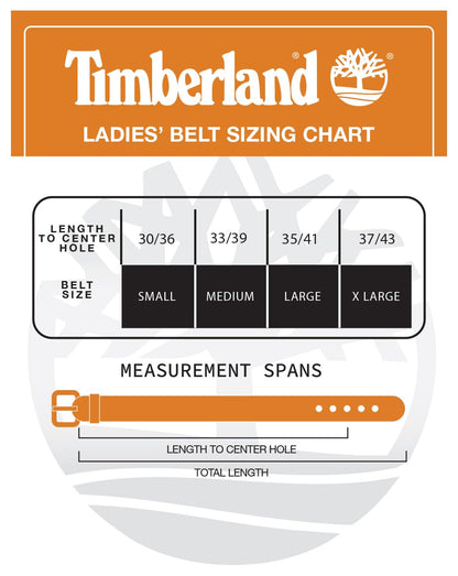 Timberland Cinturón de piel informal. Cinturón para Mujer
