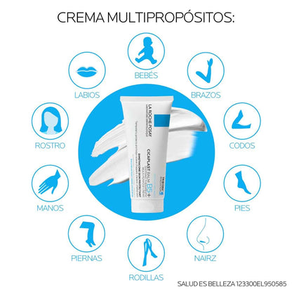 La Roche-Posay Cicaplast Baume B5+ Bálsamo Calmante Multi-Reparador 40ml | Calma y Repara la Barrera Cutánea, Para Piel Irritada, Reseca o Fragilizada, con Tribioma y Vitamina B5