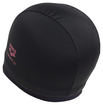 Arena Unisex Adult Smartcap Extra Soft Swim Cap for Fitness Swimmers Two-in-One Headcover for Long Hair, One Size Fits Most