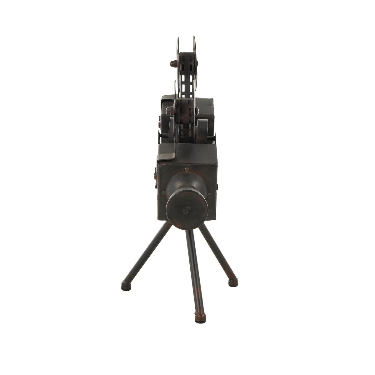 Deco 79 13024 - Cámara metálica antiq de 15 Pulgadas de Alto, 12 Pulgadas W-13024, tamaño Conveniente, proyector de película en Soporte de trípode
