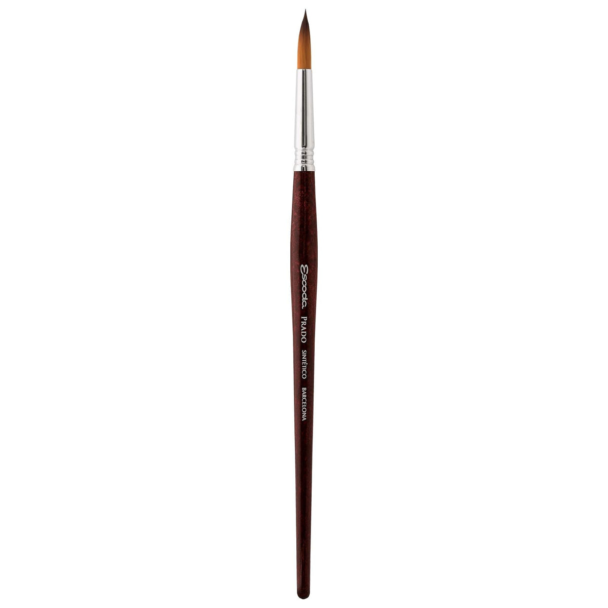 Speedball Art Products Escoda Prado Series - Pincel de pintura redondo de acuarela y acrílico de mango corto, tamaño 8, Sable sintético