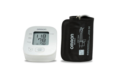 OMRON X2 Smart+ – Baumanómetro de Presión Arterial Automático para Brazo con Bluetooth, Detección de Latidos Irregulares y App OMRON connect