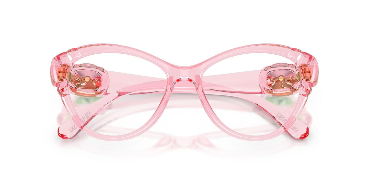 Swarovski Sk2057 - Marco para anteojos graduadas de ojo de gato para mujer