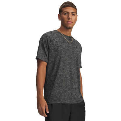 Under Armour Playera de Entrenamiento Cuello V para Hombre - CH - Negro (Grey - Black 002)
