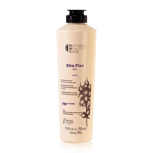 NATURAL BEAUTY CARE Xtra Fixx Gel Cabello Extra Fijación, Finalizador 300ml
