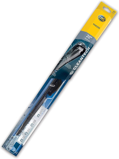 HELLA 9XW20S Pluma limpiaparabrisas CLEANTECH Copiloto para Duster/F-150, F-350, F-450, F-550 / Tacoma/Transporter.Incluye conectores e instructivo
