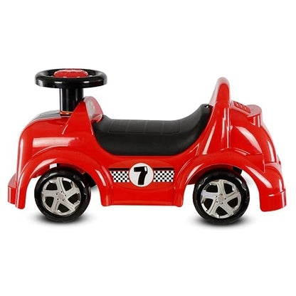 Prinsel Montable Correpasillos Turbo Boy, Rojo, Paquete de 1 Count