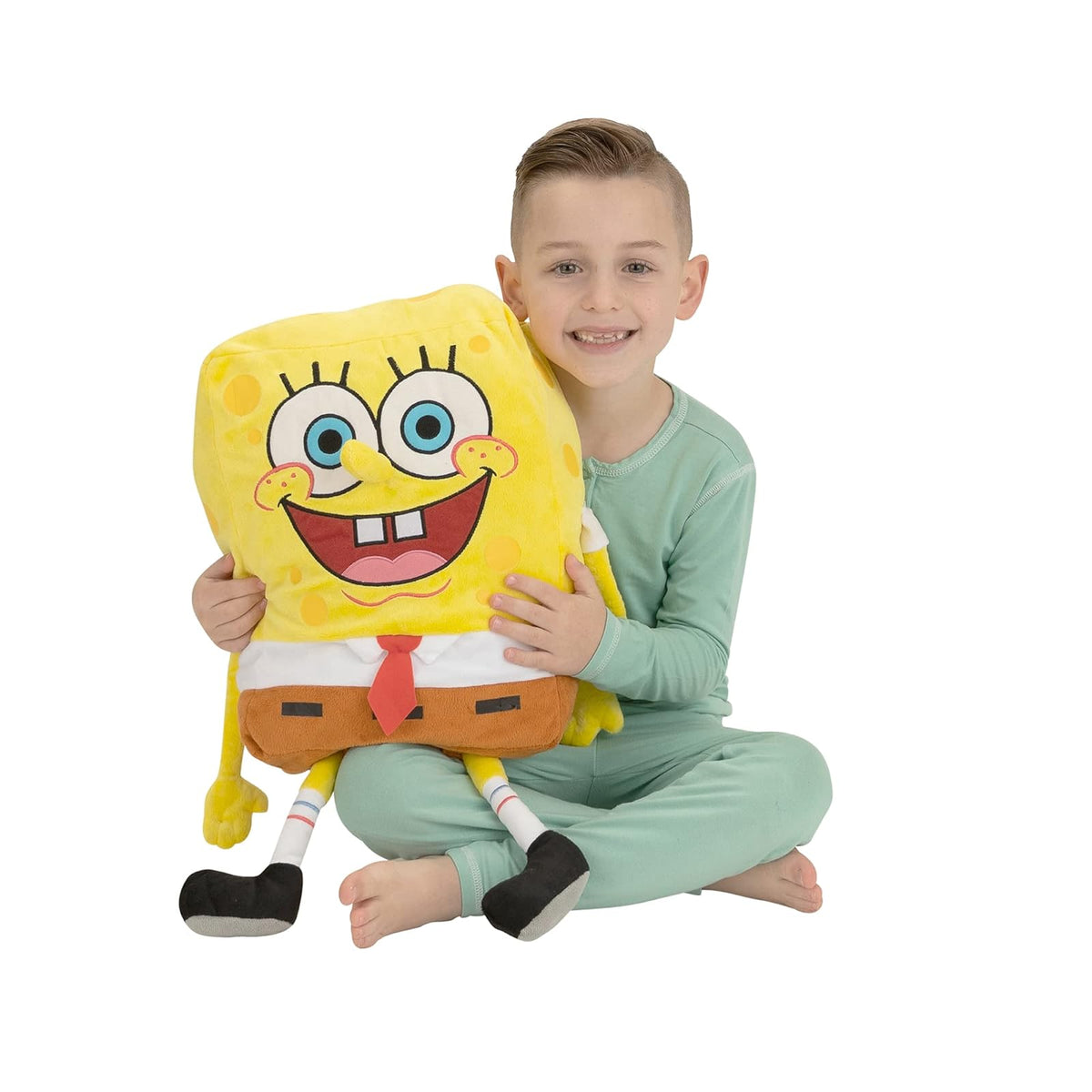 Bob Esponja - Ropa de Cama para niños, súper Suave, Almohada de Felpa, Talla única, por Franco