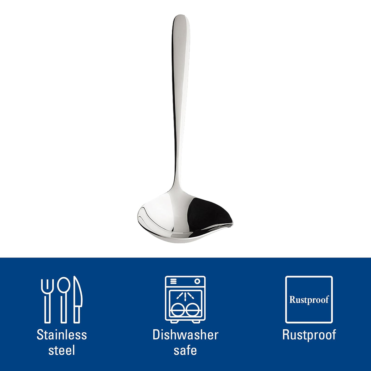 Villeroy & Boch Daily Line - Cucharón pequeño para salsa/salsa, 17,8 x 7,6 x 4,4 cm
