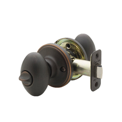 Copper Creek EK2020BC Pomo de Puerta Forma de Huevo - Privacidad - Bronce toscano