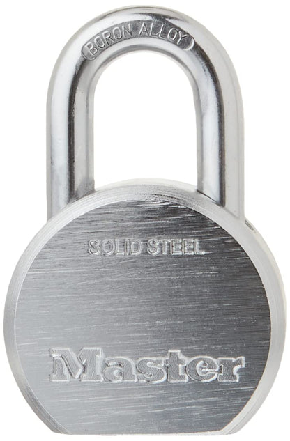Master Lock Candado de alta seguridad con llave diferente y cuerpo de acero sólido de 6.35 cm, 1-1/8-Inch Shackle, N/A