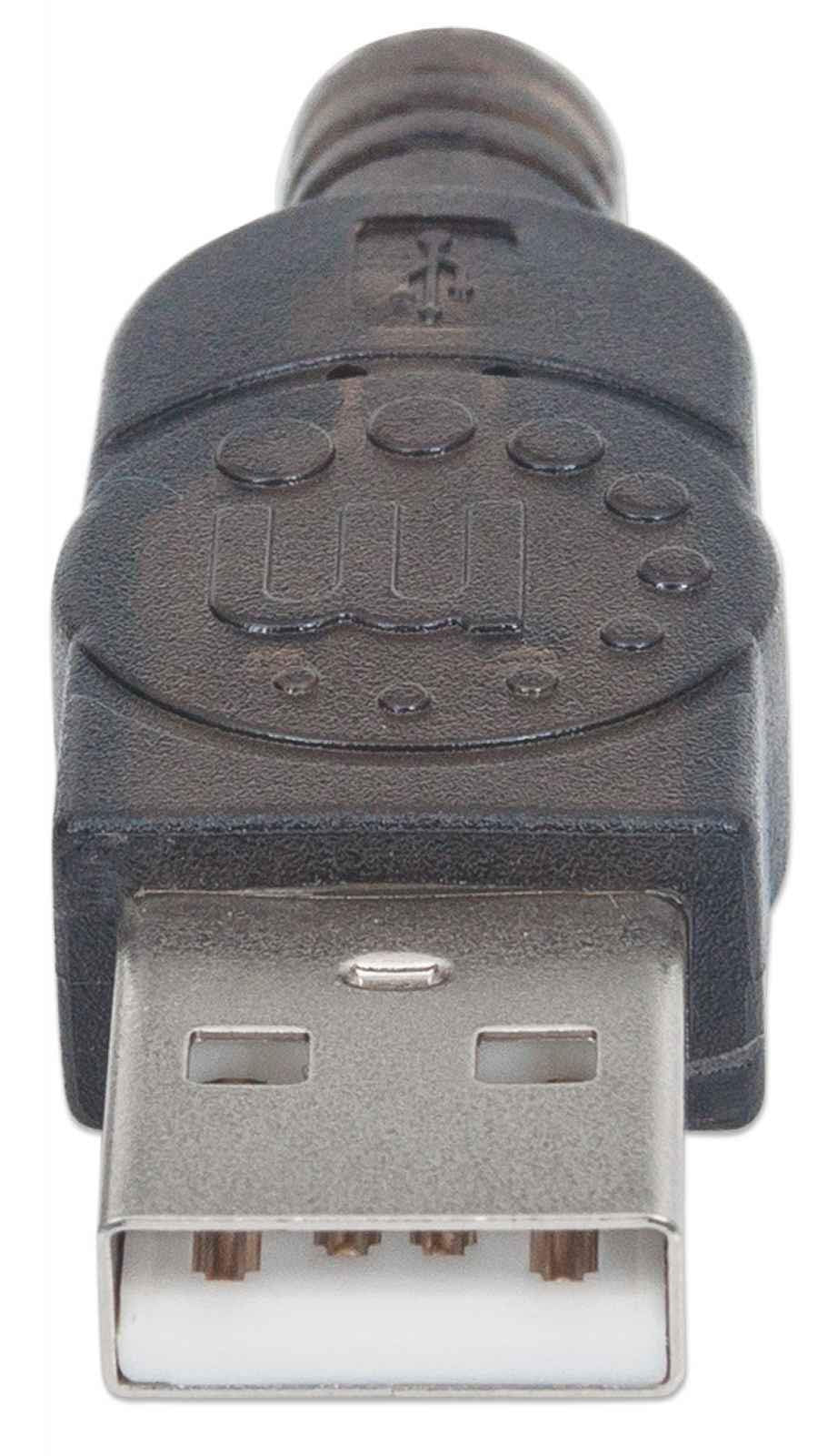Manhattan CB-462 Convertidor USB A Cen36 1.8M En Bolsa,
