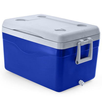 Guateplast Hielera Portátil de 50 Litros - Azul