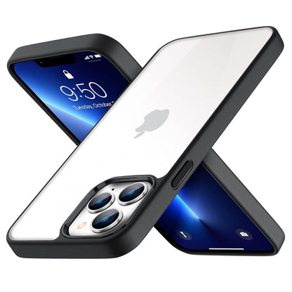 ORIbox Funda para iPhone 12 y iPhone 12 Pro Negro - Cristalina - iPhone 11 Pro Max - iPhone 11 Pro Max