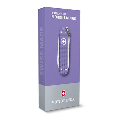Victorinox Navaja Classic Colors, 7 Usos, Electric Lavender, Alox, 58 mm