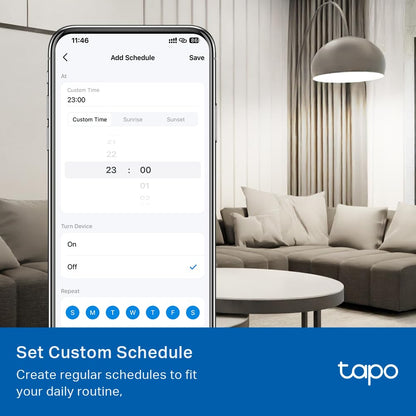 Tapo TP-Link - Bombillas inteligentes - Luz natural de día, regulable, compatible con Alexa y Google Home, foco A60/base E27, equivalente a 60 W, CRI>90 800 lm, WiFi de 2.4 GHz, no requiere