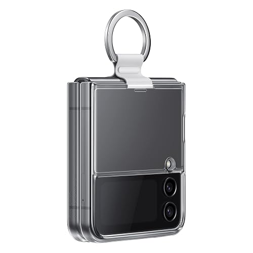 Samsung Galaxy Flip 4 Clear Cover with Ring Transparente