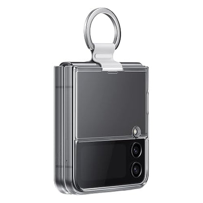 Samsung Galaxy Flip 4 Clear Cover with Ring Transparente