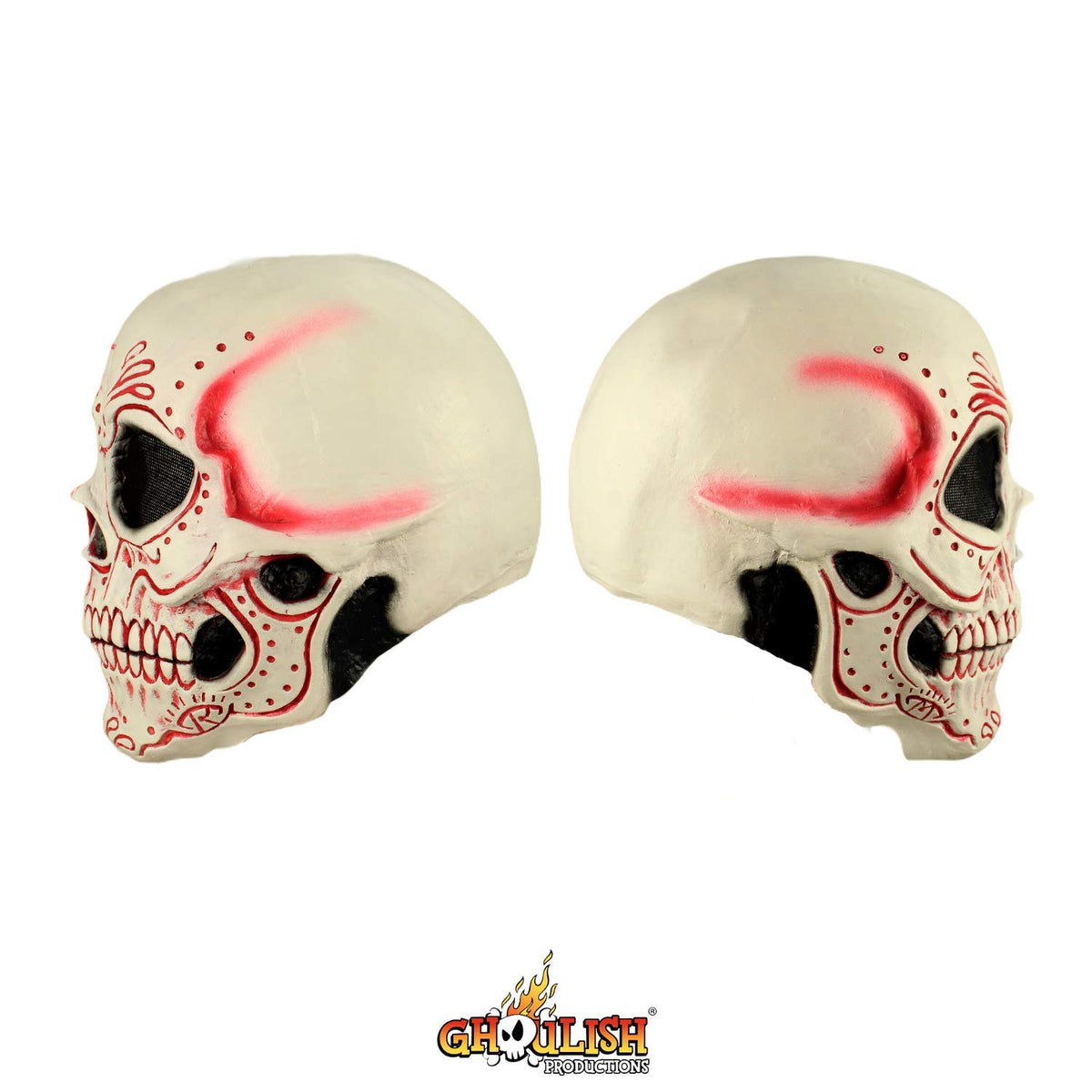 Máscara de Catrina Calavera Calaca de Día de Muertos de México Disfraz de Fiesta Mexicana