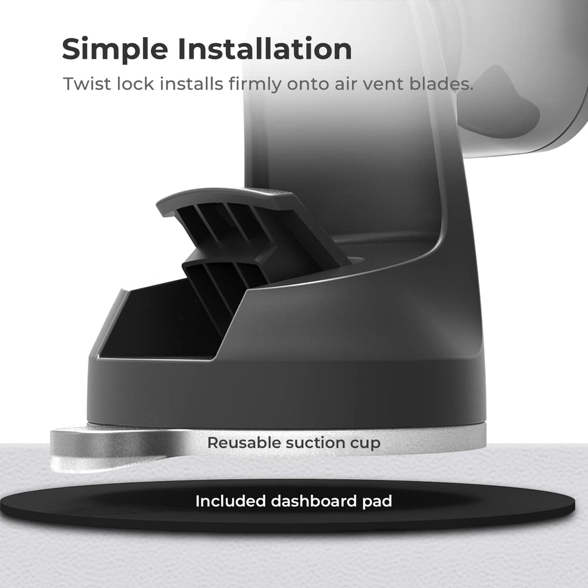 iOttie iTap 2 Soporte magnético para salpicadero de Automóvil || Cuna para Samsung Galaxy S22, Google Pixel 7, Motorola Moto G, OnePlus 10, Sony Xperia y Otros Smartphones Android