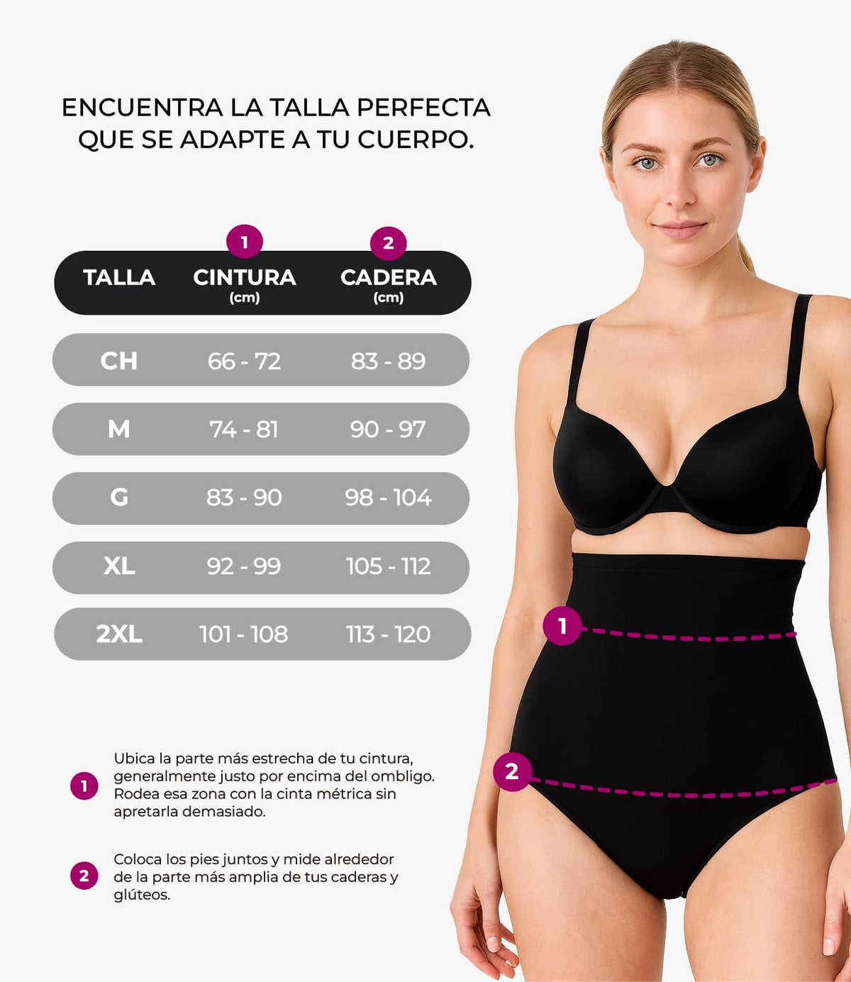 9months Faja Postparto y Post Cesárea Compresión Moldeadora para Mujer Calzón Panty Cintura Alta Banda Antideslizante Soporte y Recuperación Abdominal Cómoda Talla CH a XL 3200