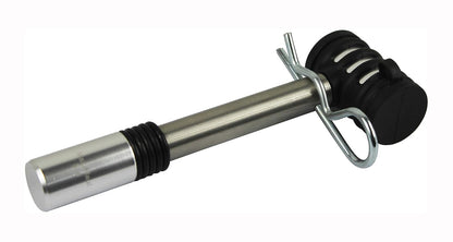 MaxxHaul 50152 - Juego de pasadores de Bloqueo de Enganche de Acero Inoxidable de 5/8 Pulgadas y 1/2 Pulgadas de diámetro con Clip de Seguridad y Juntas tóricas antirsonajero para receptores de