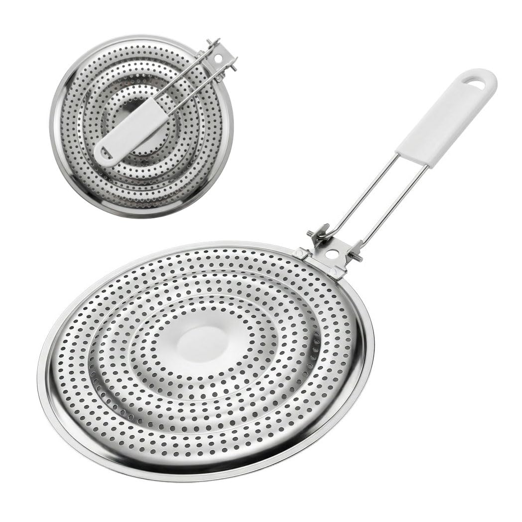 HIC Heat Diffuser Reducer Flame Guard Simmer Plate, 8.25-Inches