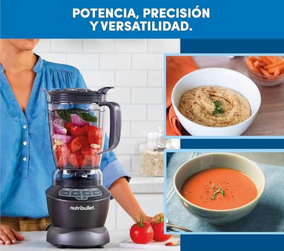 Nutribullet Combo Licuadora 1200W NBF505DG Color Gris Oscuro