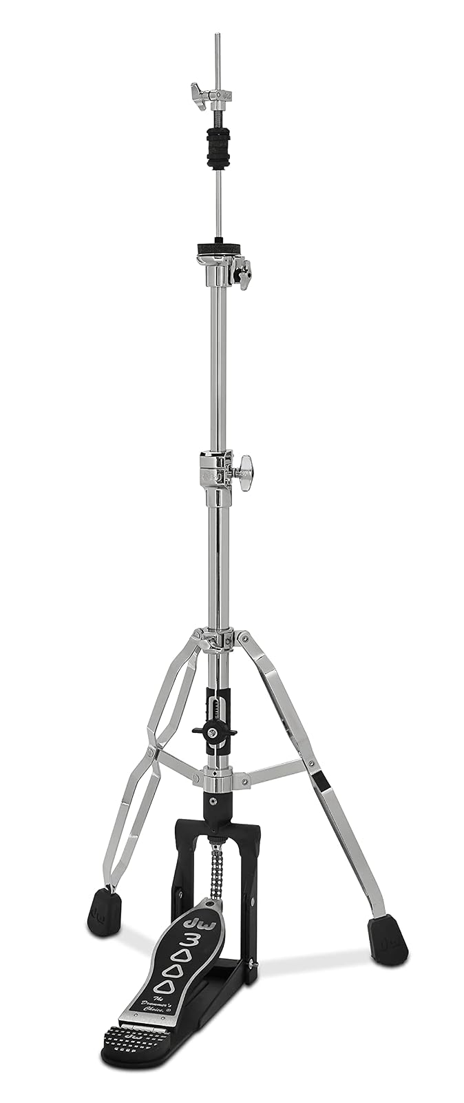 DW Hardware 3000 Series Soporte de 2 patas Hi-Hat (DWCP3500TA), Cromo