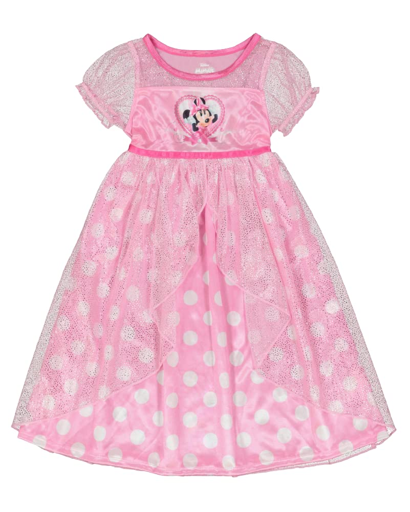 Disney Camisón de Fantasía para Niña - Love Minnie - 4 Años