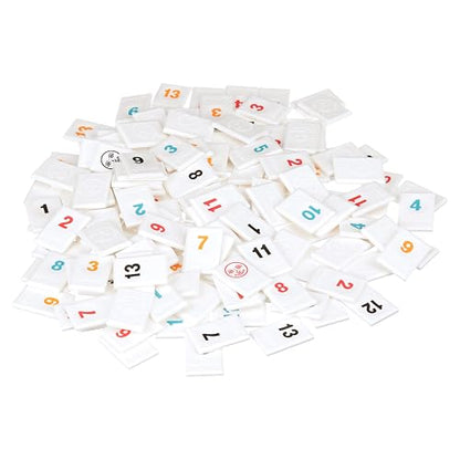 Pressman Rummikub Six Player Edition - The Classic Rummy Tile Game - Más Azulejos y más Jugadores para más diversión, Azul