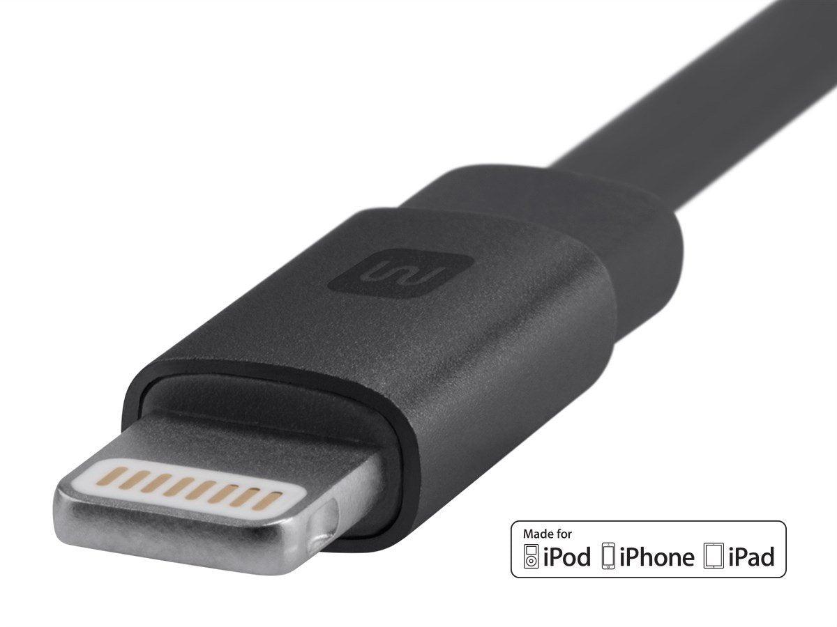 Monoprice 112857 Data Cable for iPod Nano All Apple Products, Black