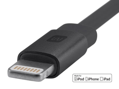Monoprice 112857 Data Cable for iPod Nano All Apple Products, Black