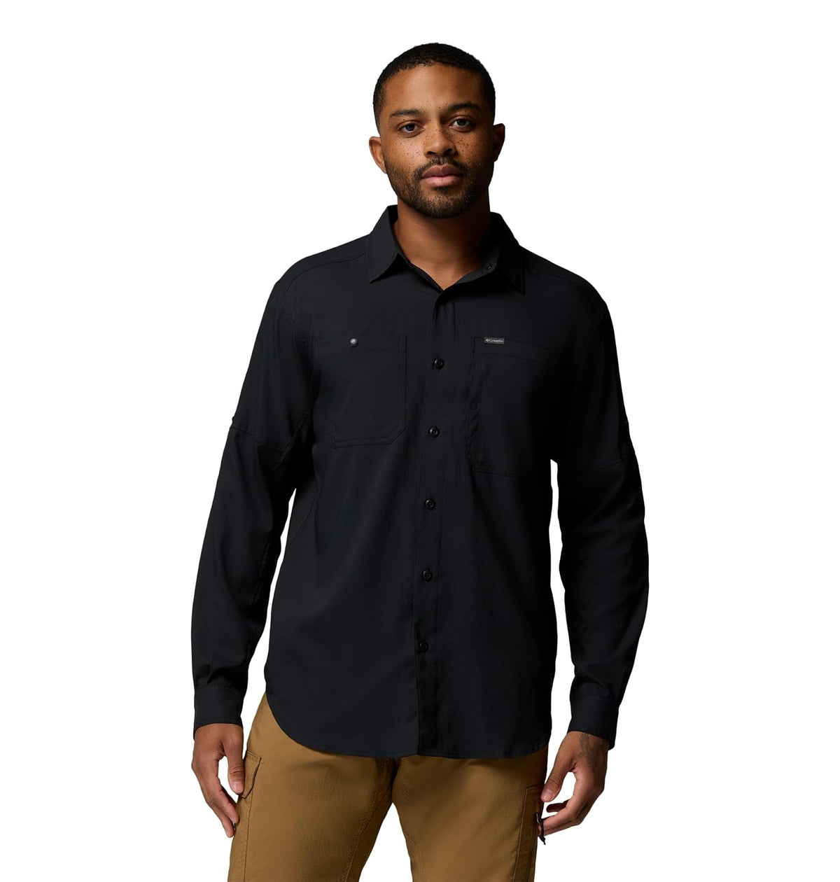 Columbia Silver Ridge Utility Lite Manga Larga Camisa de Senderismo para Hombre